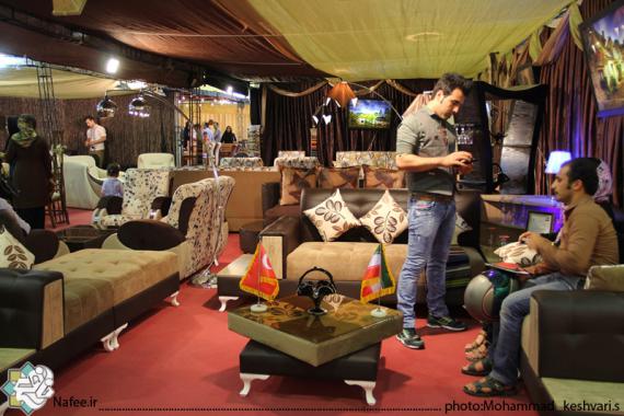 نمایشگاه مبلمان و لوستر در همدان